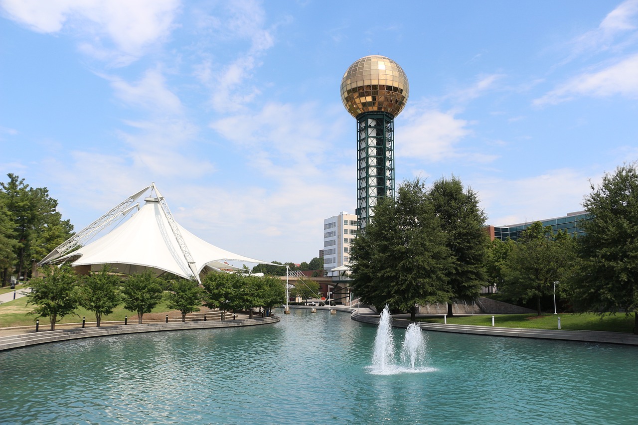 A photograph taken at Worlds Fair Park in Knoxville