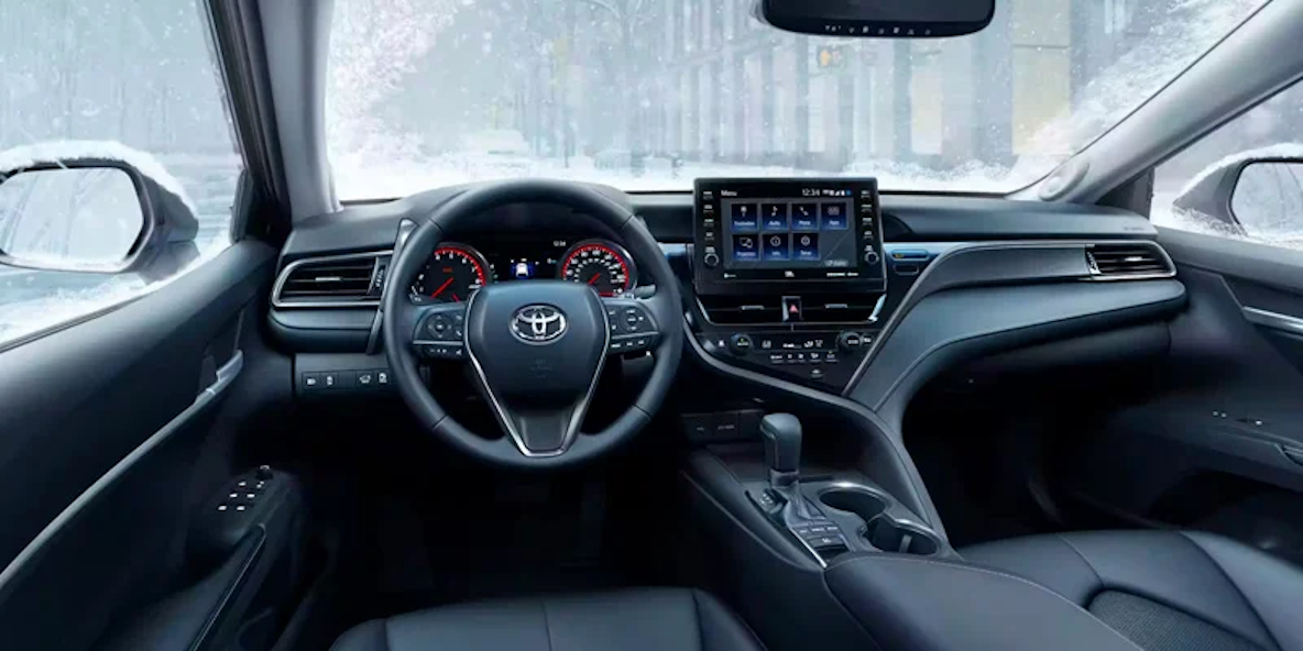 The interior of a 2024 Toyota Camry